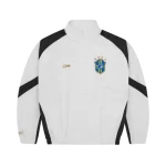 Corteiz Olympic Shuku Jacket Brasil White Black