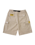 Corteiz Alcatraz Cargo Shortsin Beige