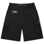 Corteiz Alcatraz Cargo Shorts in Triple Black VIP