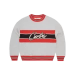 Corteiz UNI Crew Sweater in Heather Grey