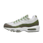 Corteiz x Nike Air Max 95 in White Oil Green