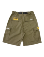 Corteiz Alcatraz Cargos in Khaki Green