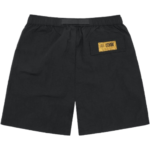 Corteiz Crtz Nylon Shorts in sleek black