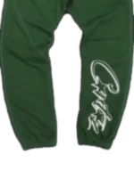 corteiz-dropout-joggers-green